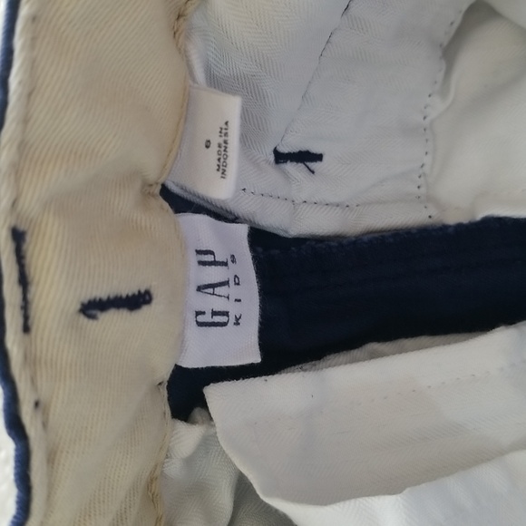 4 Gap Kids Size 6 Dressy Uniform Straight & Skinny Khakis in Khaki, Grey & Navy - Picture 6 of 16